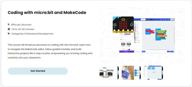 coding with microbit and makecode