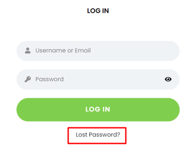 Forgot your password?